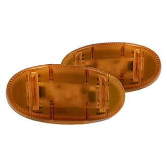 Replacement - Driver and Passenger Side Marker Light Set (CAPA Certified)