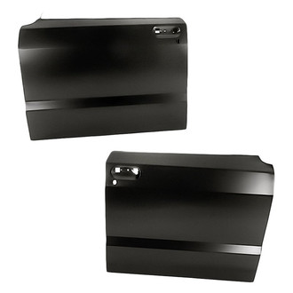 Replacement - Front Driver and Passenger Side Door Shell Set (Standard Line)