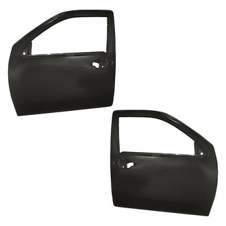 Replacement - Front Driver and Passenger Side Door Shell Set (CAPA Certified)