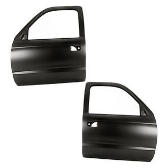 Replacement - Front Driver and Passenger Side Door Shell Set (Standard Line)