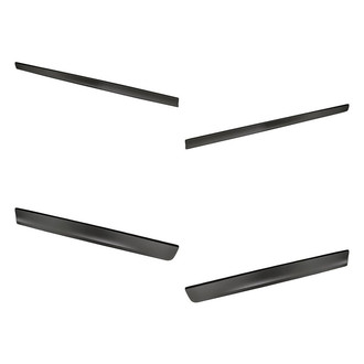 Replacement - Front and Rear Lower Driver and Passenger Side Door Molding Set (Standard Line)