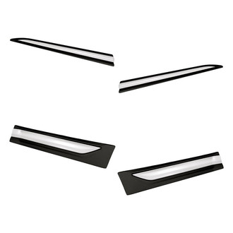 Replacement - Front and Rear Driver and Passenger Side Door Molding Set (Standard Line)