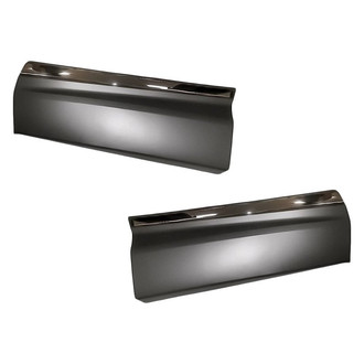 Replacement - Rear Lower Driver and Passenger Side Door Molding Set (Standard Line)