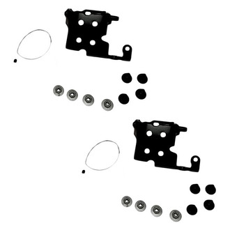 Replacement - Front Upper and Lower Driver Side Door Hinge Set (Standard Line)