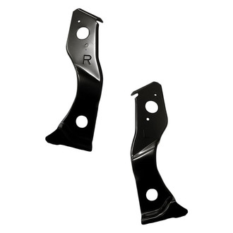 Replacement - Front Driver and Passenger Side Bumper Bracket Set (Standard Line)