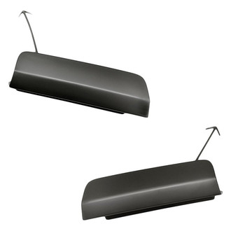 Replacement - Front Driver and Passenger Side Tow Hook Cover Set (Standard Line)