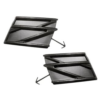 Replacement - Front Driver and Passenger Side Tow Hook Cover Set (Standard Line)