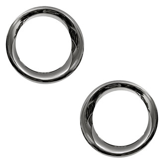 Replacement - Front Driver and Passenger Side Fog Light Trim Set (Standard Line)