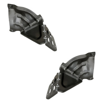 Replacement - Front Driver and Passenger Side Fender Brace Set (Standard Line)
