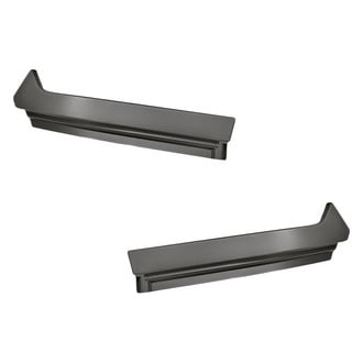 Replacement - Front Driver and Passenger Side Bumper Cover Molding Set (Standard Line)