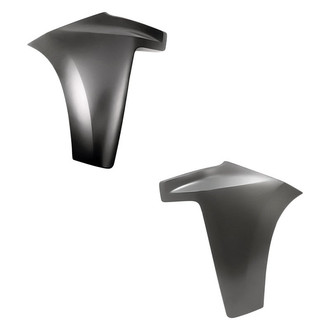 Replacement - Front Upper Driver and Passenger Side Bumper Extension Set (Standard Line)