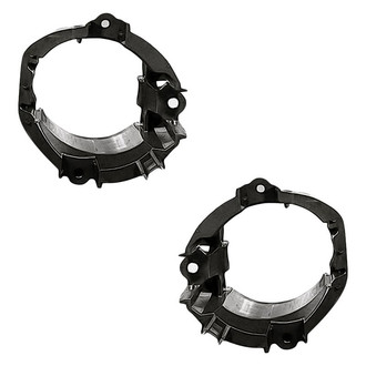 Replacement - Front Driver and Passenger Side Fog Light Housing Set (Standard Line)
