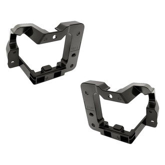 Replacement - Front Driver and Passenger Side Fog Light Bracket Set (Standard Line)