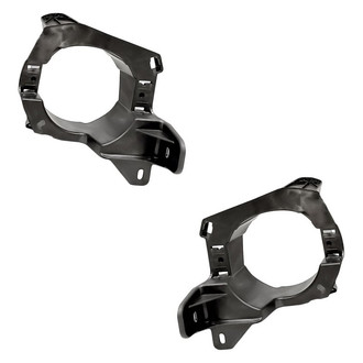 Replacement - Front Driver and Passenger Side Fog Light Bracket Set (Standard Line)