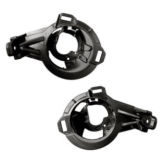 Replacement - Front Driver and Passenger Side Fog Light Bracket Set (Standard Line)