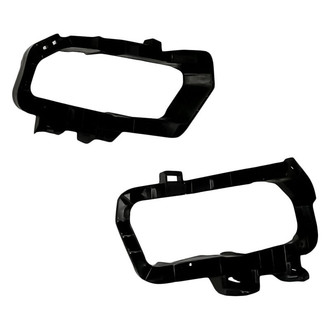 Replacement - Front Driver and Passenger Side Fog Light Bracket Set (Standard Line)