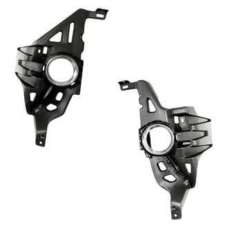 Replacement - Front Driver and Passenger Side Fog Light Bracket Set (Standard Line)