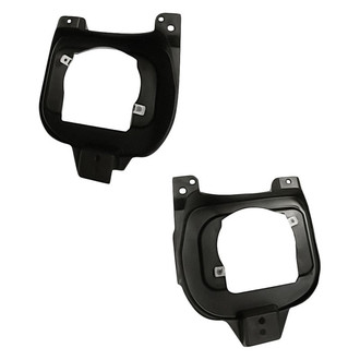 Replacement - Front Driver and Passenger Side Fog Light Bracket Set (Standard Line)