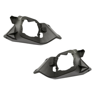 Replacement - Front Driver and Passenger Side Fog Light Bracket Set (Standard Line)