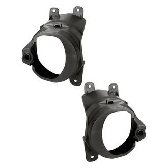 Replacement - Front Driver and Passenger Side Fog Light Bracket Set (Standard Line)