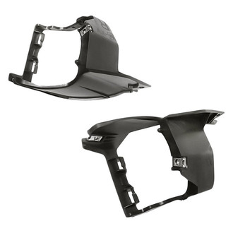Replacement - Front Driver and Passenger Side Fog Light Bracket Set (Standard Line)