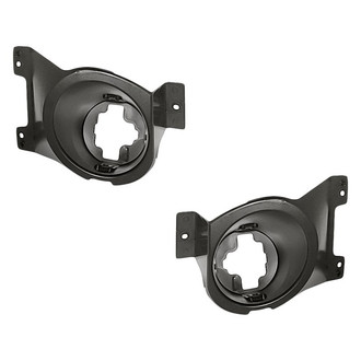 Replacement - Front Driver and Passenger Side Fog Light Bracket Set (Standard Line)
