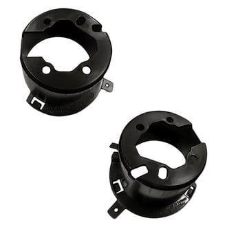 Replacement - Front Driver and Passenger Side Fog Light Bracket Set (Standard Line)