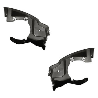 Replacement - Front Driver and Passenger Side Fog Light Bracket Set (Standard Line)