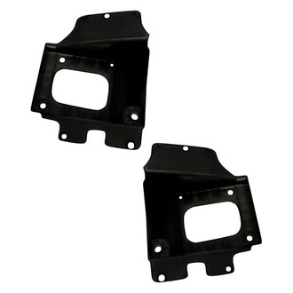 Replacement - Front Driver and Passenger Side Fog Light Bracket Set (Standard Line)