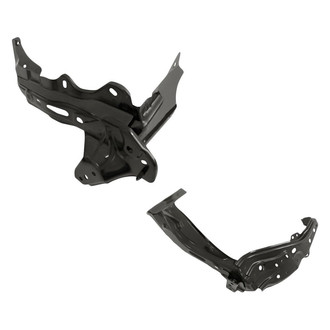 Replacement - Front Driver and Passenger Side Fender Apron Set (CAPA Certified)