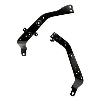 Replacement - Upper Driver and Passenger Side Radiator Support Bracket Set (Standard Line)