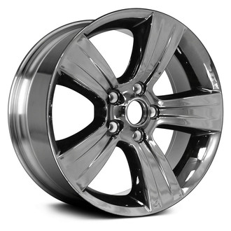Replikaz® - 5-Spoke Polished Face with Painted Charcoal Pockets 17x6.5 Alloy Factory Wheel - Replica