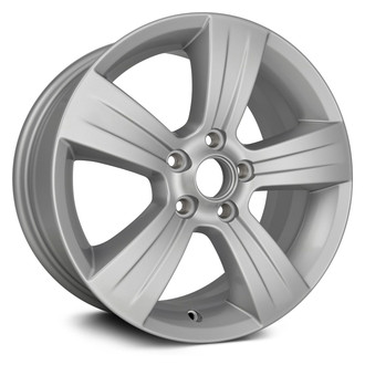 Replikaz® - 5-Spoke Painted Silver 17x6.5 Alloy Factory Wheel - Replica