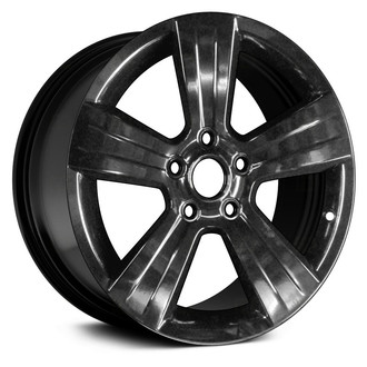 Replikaz® - 5-Spoke Painted Black 17x6.5 Alloy Factory Wheel - Replica