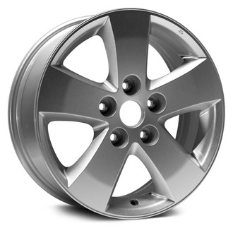 Replikaz® - 5-Spoke Painted Silver 17x6.5 Alloy Factory Wheel - Replica