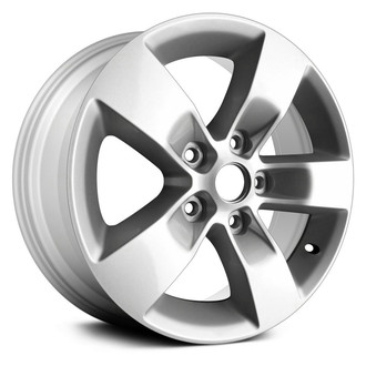 Replikaz® - 5-Spoke Painted Silver 17x7 Alloy Factory Wheel - Replica
