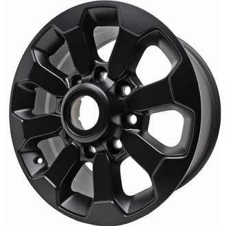 Replikaz® - 8 I-Spoke Painted Matte Black 17x8 Alloy Factory Wheel - Replica