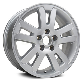 Replikaz® - Double 5-Spoke Painted Silver 17x7.5 Alloy Factory Wheel - Replica