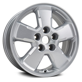 Replikaz® - 5-Spoke Painted Silver 16x7 Alloy Factory Wheel - Replica