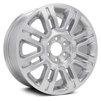 Replikaz® - 8 V-Spoke Polished 20x8.5 Alloy Factory Wheel - Replica
