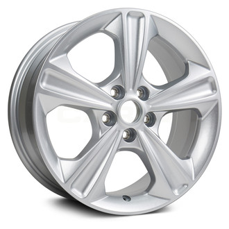 Replikaz® - 5-Spoke Painted Silver 17x7.5 Alloy Factory Wheel - Replica