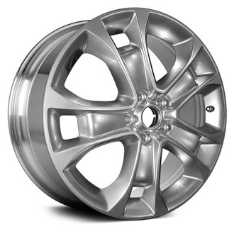 Replikaz® - Double 5-Spoke Polished 18x7.5 Alloy Factory Wheel - Replica