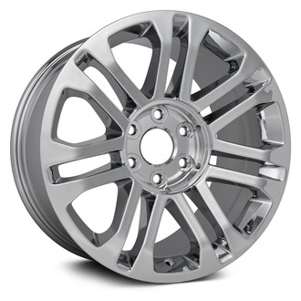 Replikaz® - 7 V-Spoke Chrome 20x9 Alloy Factory Wheel - Replica