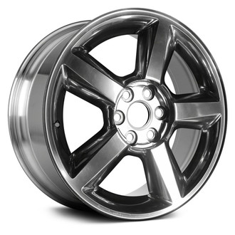 Replikaz® ALY05308A80N - 5-Spoke Polished 20x8.5 Alloy Factory Wheel - Replica