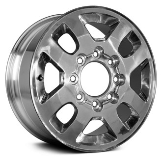 Replikaz® - 4 V-Spoke Polished 18x8 Alloy Factory Wheel - Replica