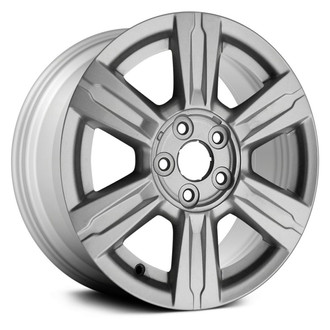 Replikaz® - 6 I-Spoke Painted Silver 17x7 Alloy Factory Wheel - Replica
