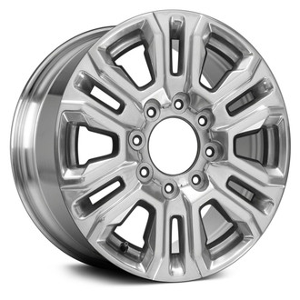 Replikaz® - 6 Double-Spoke Polished 20x8.5 Alloy Factory Wheel - Replica