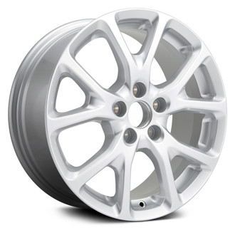 Replikaz® - 5 Y-Spoke Painted Silver 17x7 Alloy Factory Wheel - Replica