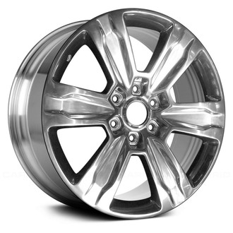 Replikaz® - 6 I-Spoke Polished 20x8.5 Alloy Factory Wheel - Replica