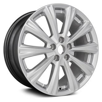 Replikaz® - 10 I-Spoke Painted Light Hyper Silver 18x7.5 Alloy Factory Wheel - Replica